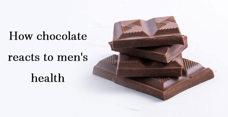 How chocolate reacts to men’s health?