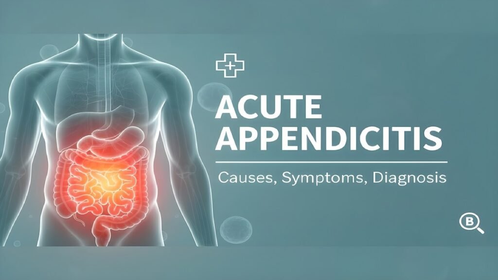 Acute Appendicitis Causes, Symptoms, Diagnosis